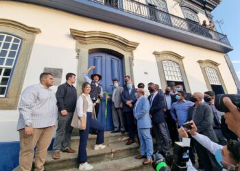 MINISTÉRIO DO TURISMO E PREFEITURA DE SABARÁ MG, ENTREGAM OBRA DE RESTAURAÇÃO DO IMÓVEL  SOLAR DO PADRE CORREIA