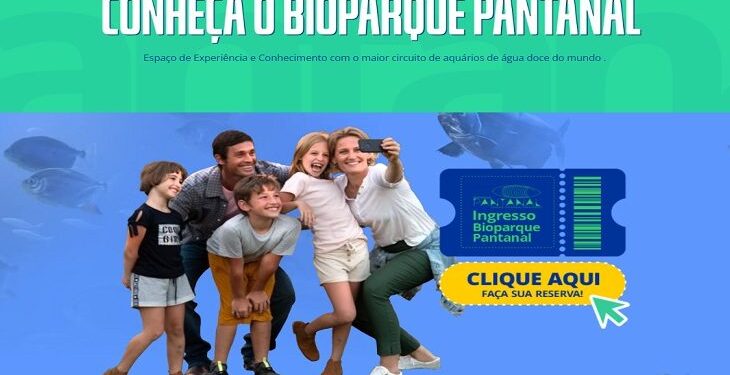 Cerca de 12 mil pessoas estão agendadas para visitar o Bioparque Pantanal no mês de maio