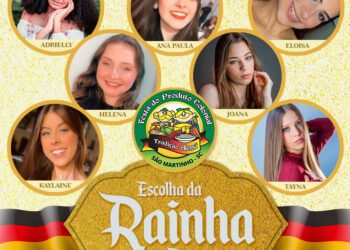 Realeza da 27ª Festa do Produto Colonial em São Martinho SC, será definida nesta sexta-feira, dia 24