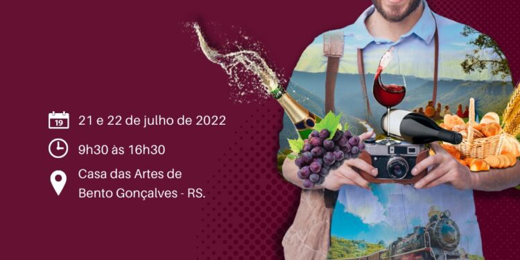 Nos dias 21 e 22 de julho, Bento Gonçalves RS, recebe o 6º Congresso Internacional de Turismo da Região Uva e Vinho