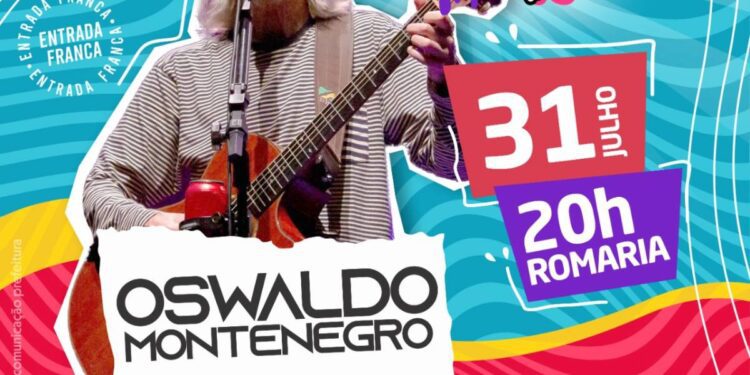 Oswaldo Montenegro se apresentará no 27° Festival de Inverno de Congonhas MG, no dia 31 de julho