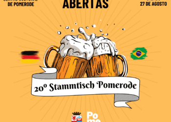 20° Stammtisch: Inscrições abertas em Pomerode SC