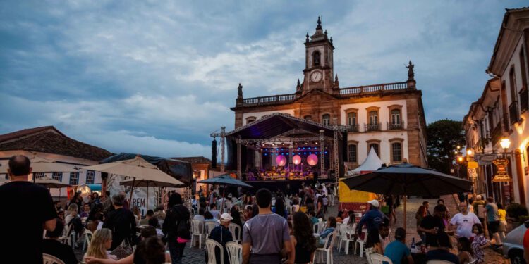 Ouro Preto MG,  celebrando seus 311 anos com uma rica programação