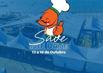 7ª edição do Festival do Camarão terá shows nacionais e risoto gigante em Porto Belo SC, entre os dias 13 e 16 de outubro