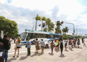 Floripa oferece transporte gratuito aos finais de semana durante o verão
