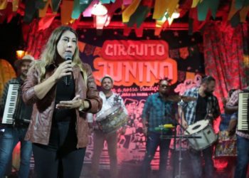 Carla Caputi prefeita de São João da Barra RJ, anuncia programação do Circuito Junino