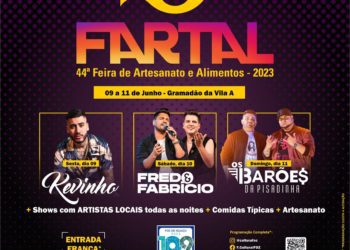 Festa em comemoração aos 109 anos de Foz do Iguaçu PR, de 9 a 11 de junho, terá shows com artistas de renome nacional, feira de artesanatos e alimentos