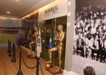 Nova atração em homenagem ao Rei do Futebol em Santos, o mausoléu onde está o corpo de Edson Arantes do Nascimento