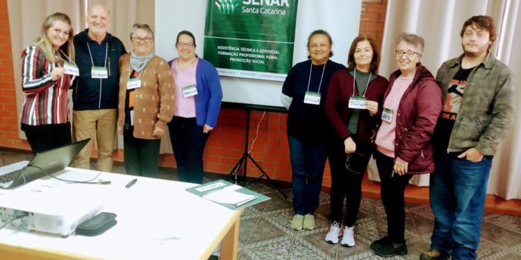 PREFEITURA DE PEDRAS GRANDES SC, EM PARCERIA COM O SENAR REALIZA CURSO DE CAPACITAÇÃO E PLANEJAMENTO PARA O TURISMO RURAL
