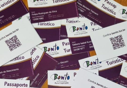 Mais de 800 pessoas já estão cadastradas no Passaporte Turístico de Bento Gonçalves RS