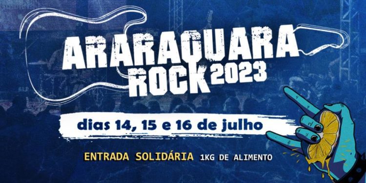 O Araraquara Rock 2023 está chegando: nos dias 14, 15 e 16 de julho, Araraquara SP é o centro de rock independente e do Metal