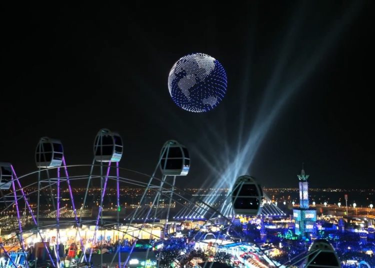 Réveillon de Balneário Camboriú SC, terá show de drones, o espetáculo contará com mil drones